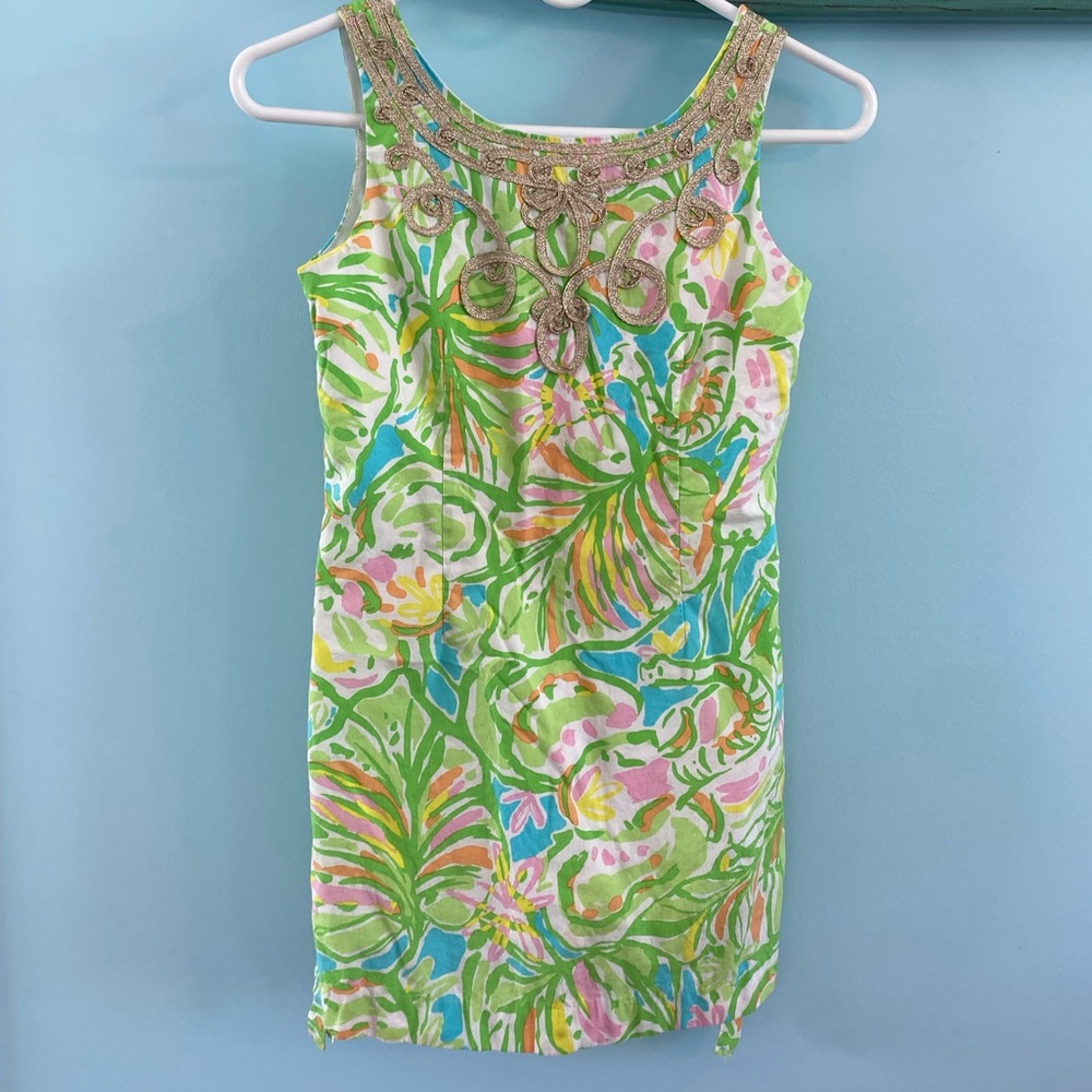 Lilly Pulitzer Elephant Ears Mini Delia size 12